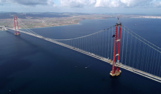 Turkey opens magnificent suspension bridge linking Europe and Asia